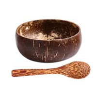 Bothyi - Juego De Cuencos De Coco, Prácticos Cuencos De Ensalada Para Cereales, Cocina, Restaurante A