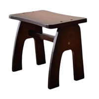 Magideal - Pie De Madera Reposapié Resistente Sólido Zapato Sólido Portátil Que Cambia El Pie Multipropósito Para La Habitación De La Guardería Al Lado De La Sal