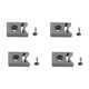 thumbnail image 2 of Topes De Puerta Para El Hogar, Accesorios De Fijación De Ruedas, Topes De Puerta De Habitación, 4 Piezas, 2 of 3