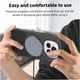 thumbnail image 5 of Magnetic Slim Case for Honor Magic 6 Pro with Camera Guard & Anti-Scratch Back Black, 5 of 6
