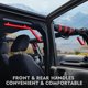 thumbnail image 2 of Juego de 4 manijas de agarre Xprite para Jeep JK JKU 2007‑2018 Rojo, 2 of 7