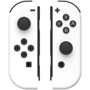 Genérico - Controlador De Juego Para Nintendo Switch/Oled/Lite, Joypad Inalámbrico Con Control De Movimiento/Doble Vibración, Blanco