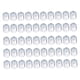 thumbnail image 1 of 50 piezas de aluminio duradero Longboard Skateboard teniendo espaciadores 10 mm x 11 mm, 1 of 5