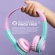 thumbnail image 3 of Auriculares JLab JBuddies Folding Kids Gen 2 rosa/verde azulado de más de 2 años, 3 of 5