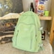 thumbnail image 1 of 1pc Simple Solid Color Backpack, Preppy Versatile Casual Schoolbag, High School Middle School Students Backpack, College Students Travel Backpack, Students Commuter Bag For Daily Use, 1 of 5