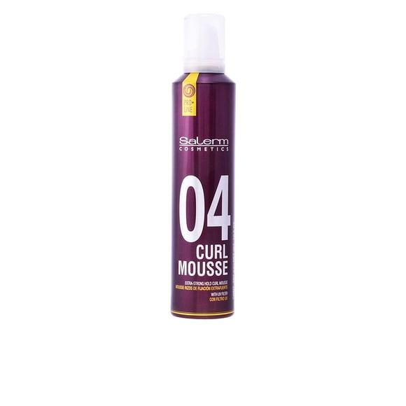 Espuma modeladora Curl Mousse Salerm Cosmetics 04 300 ml