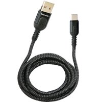 Tecmaster - Cable Para Celular Tipo C Con Rgb 1.2 M