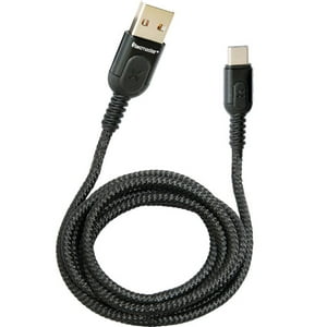 Tecmaster - Cable Para Celular Tipo C Con Rgb 1.2 M