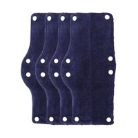 Ioensy - 4 Uds. De Gorro Duro, Banda Para El Sudor, Tela De Rizo, Disipación De Calor Reutilizable, Azul Oscuro