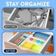 thumbnail image 5 of Set organizador de cajones Emporio Kitchen, apilable, 72 unidades, 5 of 8