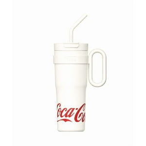 Cocacola Mega Tumbler Clásico De 1100Ml Frío O Caliente Blanco