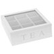 thumbnail image 2 of Caja De Té Con Tapa Bolsa De Café Soporte De Almacenamiento Y Compartimento Organizador De Cocina, 2 of 5