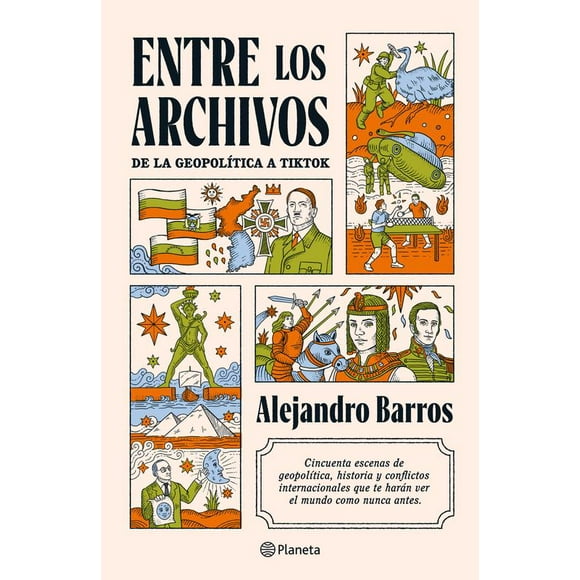 Libro Entre los archivos - Alejando Barros