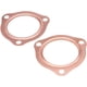 thumbnail image 1 of Juntas colectoras de escape de cobre para coche de 2-1/2 "reutilizables para SBC BBC 302 350 454 2 piezas, 1 of 7