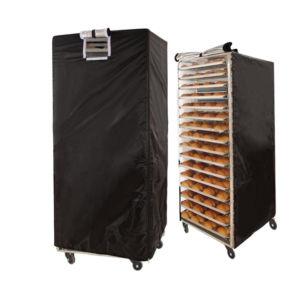 Funda para panera EHRGK, impermeable y resistente al polvo, negra