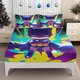 thumbnail image 1 of Officially Licensed Warner Bros Store Bed Sheet Set Featuring Comic Hero Batman from The Dark Knight with a Justice League Design The Elastic Fitted Sheet Perfe, 1 of 1