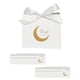 thumbnail image 3 of 50 Piezas Cajas De Regalo Bolsas De Regalo Patrón De Luna Para Decoraciones De Baby Shower Blanco, 3 of 5
