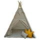 thumbnail image 1 of Carpa Tipi Infantil Algodón modelo ZigZag Beige, 1 of 2