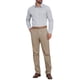 thumbnail image 2 of INSPIRE CHIC Camisas de Vestir de Manga Larga para Hombre con Patrón de Cuadros de Negocios S Negro Gary, 2 of 5