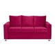 thumbnail image 1 of Sofa Kendy 3c Felpa 12 Burdeo, 1 of 6