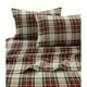 thumbnail image 4 of Sábanas de franela Tribeca Living, tamaño king, 100% algodón, 170 g/m², 4 of 9