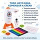 thumbnail image 4 of Proyector De Dibujo Infantil Para Pintar Con Discos Y Accesorios azul, 4 of 8