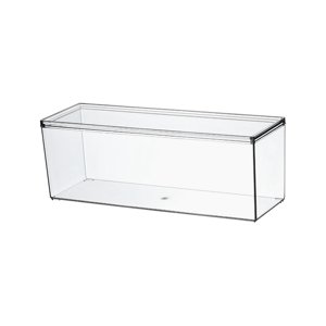 Magideal - Organizador Para Nevera, Organizador De Cosméticos, Contenedor De Almacenamiento De Alimentos Multifuncional Con Tapa, Artículos Diversos Apilables Pa Grande