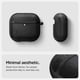 thumbnail image 3 of Funda Spigen Urban Fit para AirPods 4 (2024) con mosquetón negra, 3 of 7