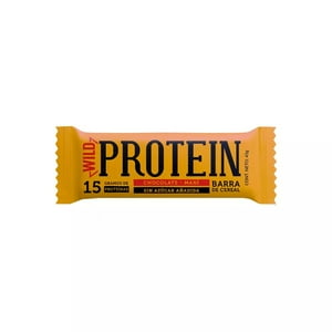 Wild Protein - Barra Proteína Chocolate Mani 45G 16 Unidades