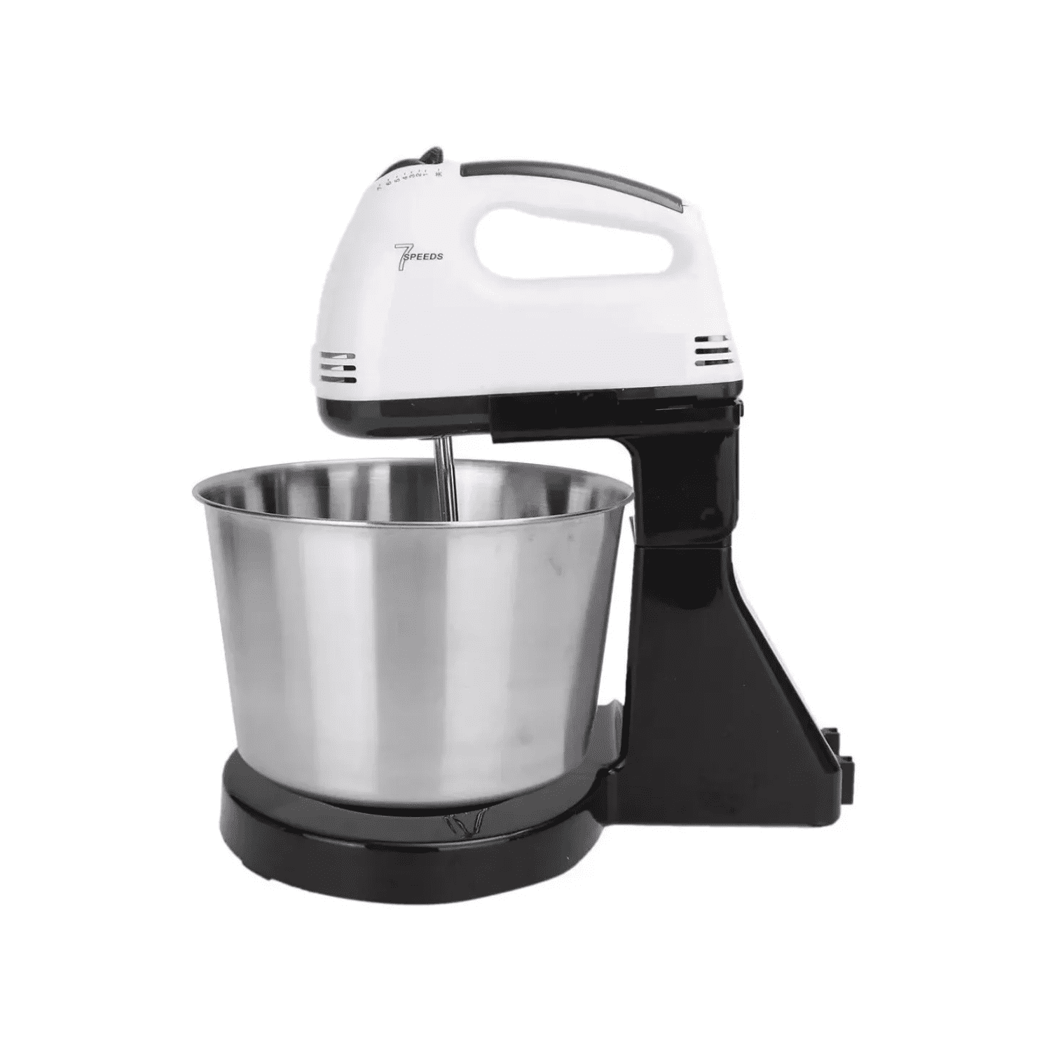 Importclick - Batidora Pedestal 7 Velocidades Con Bowl Acero Inoxidable 250w