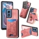 thumbnail image 1 of Funda Billetera con Soporte para Motorola Moto G Play 2024 4G Protector Delgado Rosa, 1 of 6