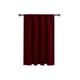 thumbnail image 1 of Cortina para ventana de colección persa, de 2 paneles, color burdeos, opaca, térmica, con bolsillo para varilla y forro de espuma, R64 84 de largo, 1 of 5