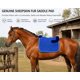 thumbnail image 3 of Almohadilla de silla Woolous de piel de oveja 61x53 cm azul real 1,6 kg, 3 of 7