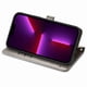 thumbnail image 3 of Funda Cartera FOXDOCK para iPhone 13 ProMax , Flip PU con Relieve de Gatos y Perros, Tarjetero y Soporte, 3 of 6