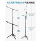 thumbnail image 3 of Soporte para micrófono InnoGear, trípode, brazo ajustable en altura, 3 of 7