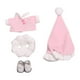 thumbnail image 2 of Ropa De Dormir Para Muñecas, Accesorios De Disfraz Para Muñecas Colgantes De 15 Cm, Vestido Para Muñeca Bebé Rosa, 2 of 3
