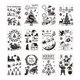 thumbnail image 1 of 12x Plantillas Navide?as Gnome Elk Sign Plantilla De Pintura Pastel Cuerpo álbum De Bricolaje, 1 of 5