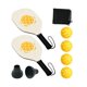 thumbnail image 3 of Juego Profesional De Pickleball, Raquetas De Pádel Para Jugadores Con Recogedores De Bolas, 4 Bolas, 3 of 5