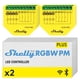 thumbnail image 1 of Controlador LED Shelly Plus RGBW PM WiFi Bluetooth, paquete de 2, 1 of 7