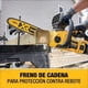 thumbnail image 4 of Motosierra 20v Sin Carbones Y Sin Batería Dewalt Dccs620 amarillo, 4 of 4
