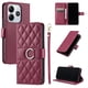 thumbnail image 1 of Funda Acolchada con Anilla y Correa para Xiaomi Poco M7 Pro 5G Slots para Tarjetas Rojo, 1 of 5