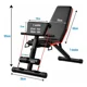 thumbnail image 2 of Banco de Ejercicios Multifuncional Ajustable para Abdominales, 2 of 3