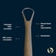 thumbnail image 3 of Limpiador Lingual Acero Inoxidable, 1 Un, 3 of 4