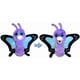 thumbnail image 1 of Peluche Feisty Pets Scarin Erin la mariposa morada, 1 of 3