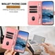 thumbnail image 3 of Funda Cartera para Motorola Moto G 5G 2025 Tarjetero Soporte Magnético y Correa Rosa, 3 of 5