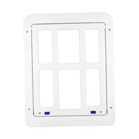 Magideal - Puerta Abatible Para Perros Cerradura De Seguridad De 2 Vías, Puerta Abatible Para Perros, , Animales , Puerta Pequeña Para Mascotas,