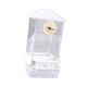 thumbnail image 4 of Alimentador De Pájaros Anti Salpicaduras De Comedero De Loro Resistente Para Periquito Cockatiel Finch Blanco, 4 of 5