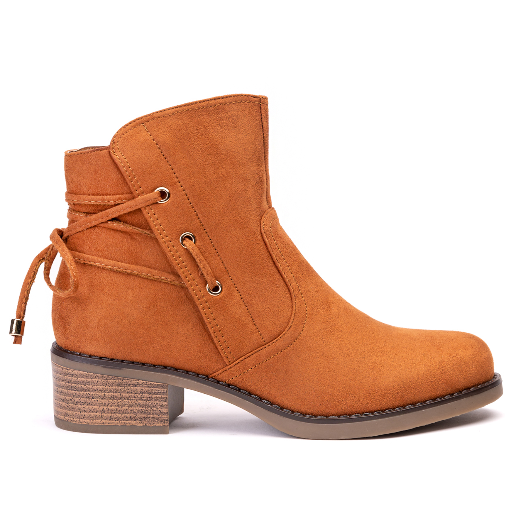 Botín Mujer Café Alida Thunder Blue