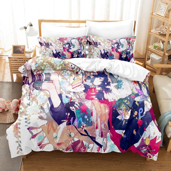 The AOTU Shijie AOTU World Bedding Set Duvet Cover Comforter Pillowcase Boys Girls Adults Bedroom Bed Sheets
