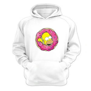 Genérico - Polerón Canguro Familia Amarilla Blanco Talla M Unisex